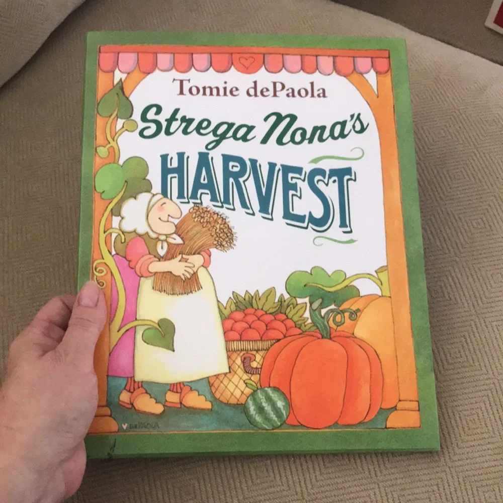 New STREGA NONA’S HARVEST by Tomie DePaola *Large Hard Cover Book*